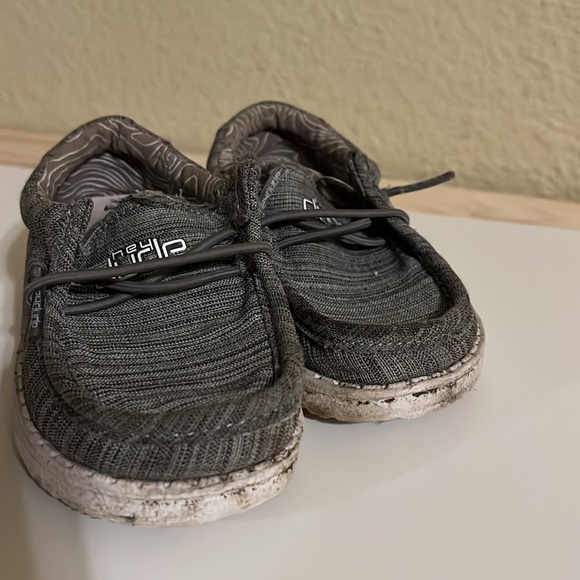 Grey Hey Dude toddler shoes - Picture 2 of 2